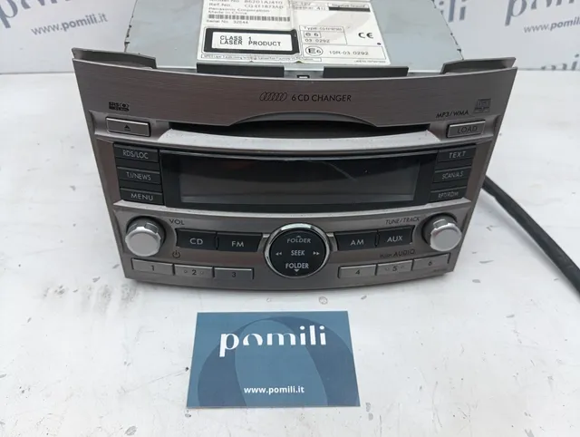 Pomili Elettronica/batteria ibride Subaru Outback 86201AJ410 autoradio usata