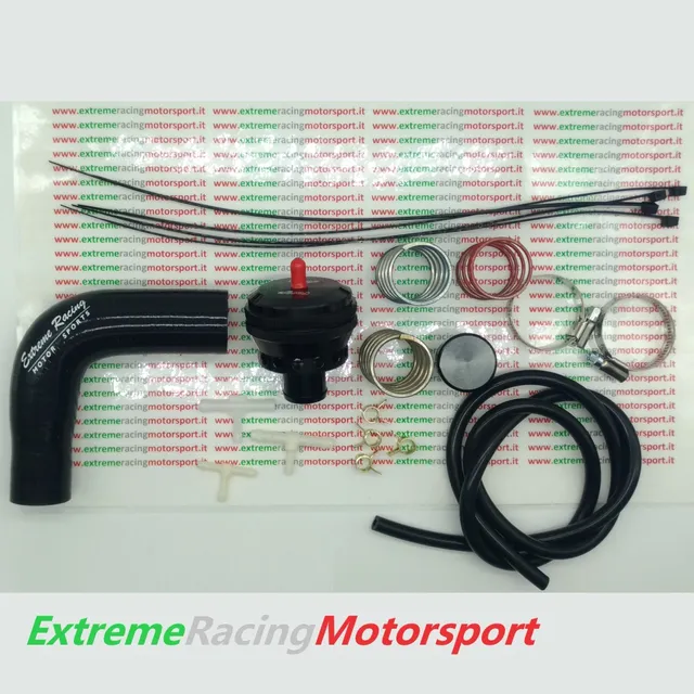 Xtreme Racing Impianto Carburante e Regolatori di Pressione ERM BLACK valvola pop off Abarth