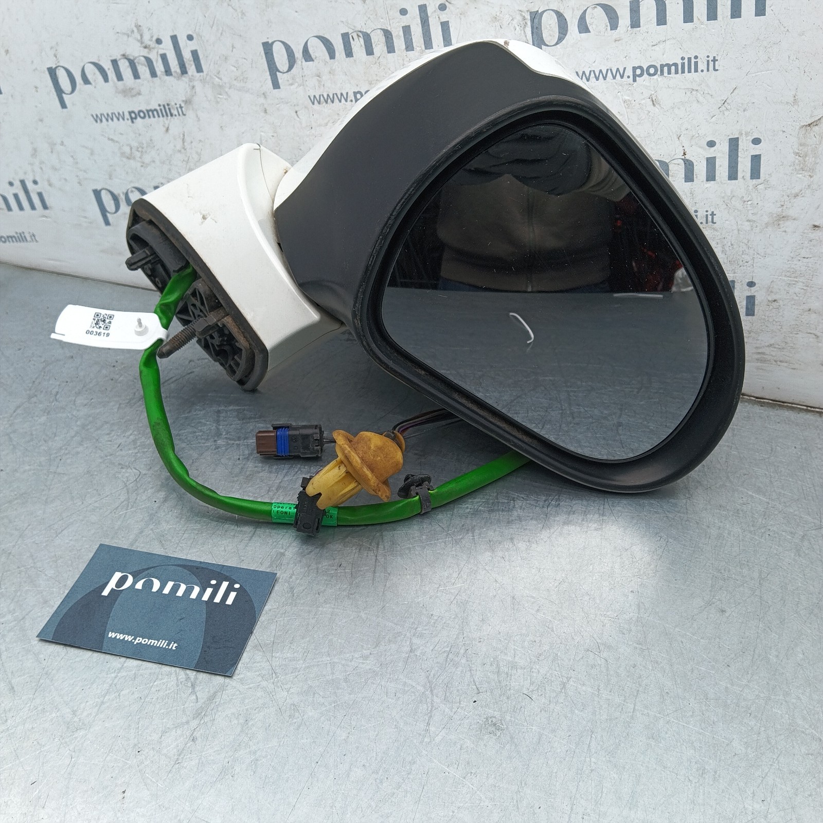 Pomili Cristalli Specchietto retrovisore destro 8 Pin Peugeot 308 Serie I specchietto usato