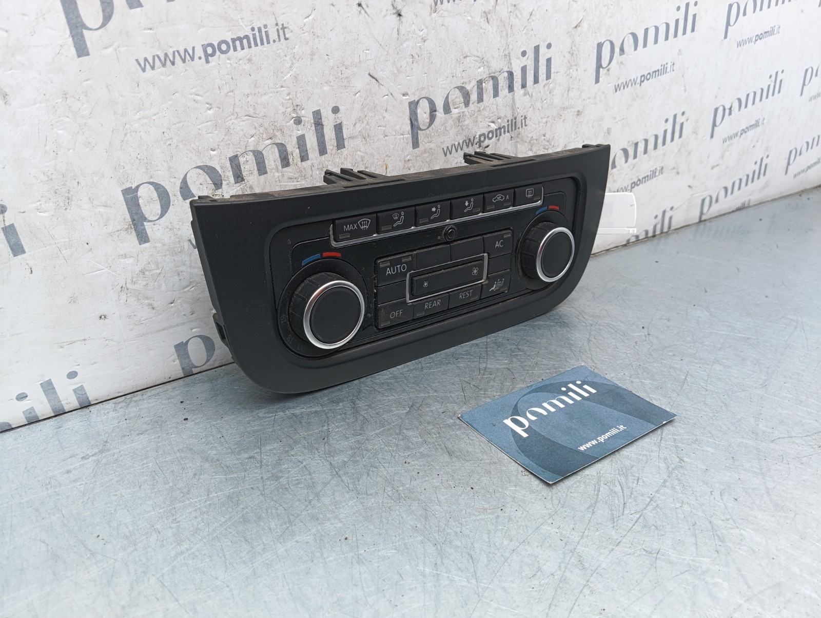 Pomili Climatizzazione Volkswagen Sharan 5K0907044FK pannello comandi Climatronic usato