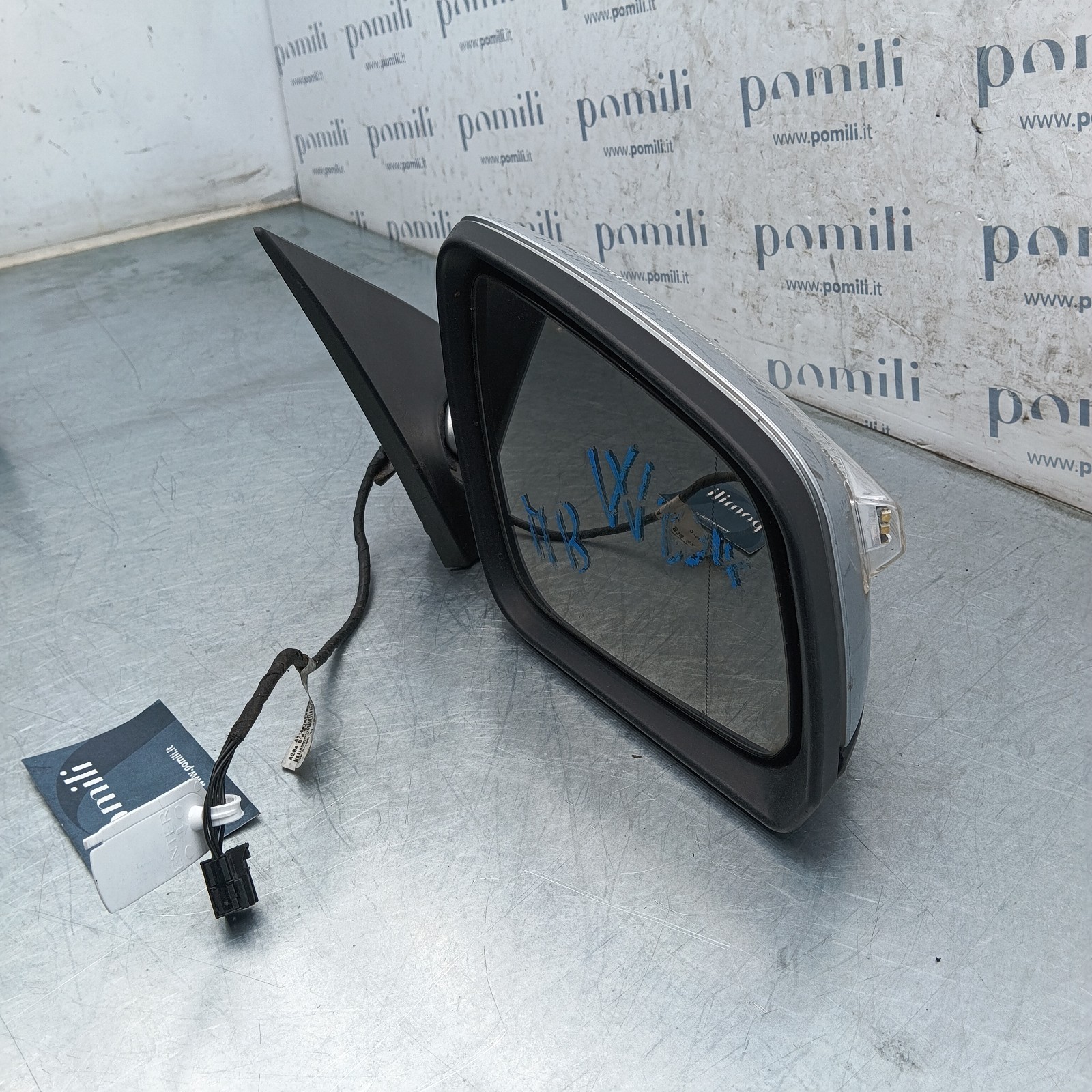 Pomili Cristalli Specchietto Mercedes-Benz Classe C (W204) destro 7 pin usato