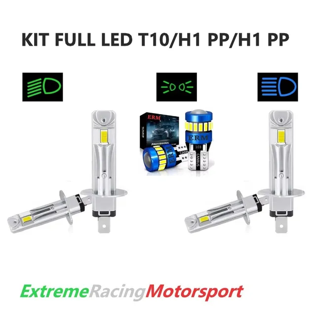 Xtreme Racing Kit Illuminazione LED T10/H1 PP/H1 PP kit lampade bianco 6000K