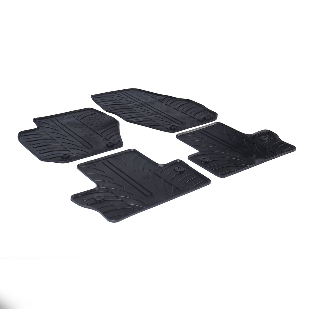 Travall Car Mats Volvo S60 (2010-2018) tappetini in gomma