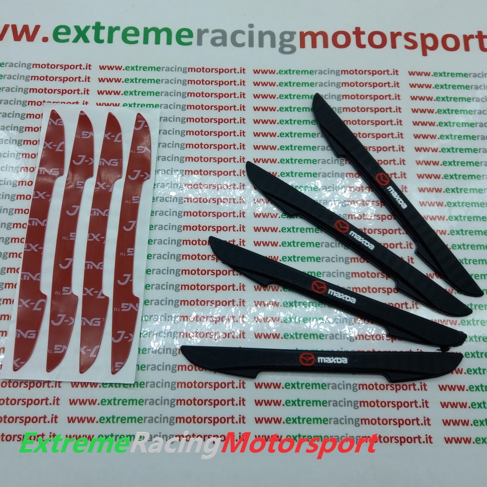 Xtreme Racing Decorazioni Auto e Adesivi Kit Protezione Sportelli Mazda antiurto gomma 4 pezzi