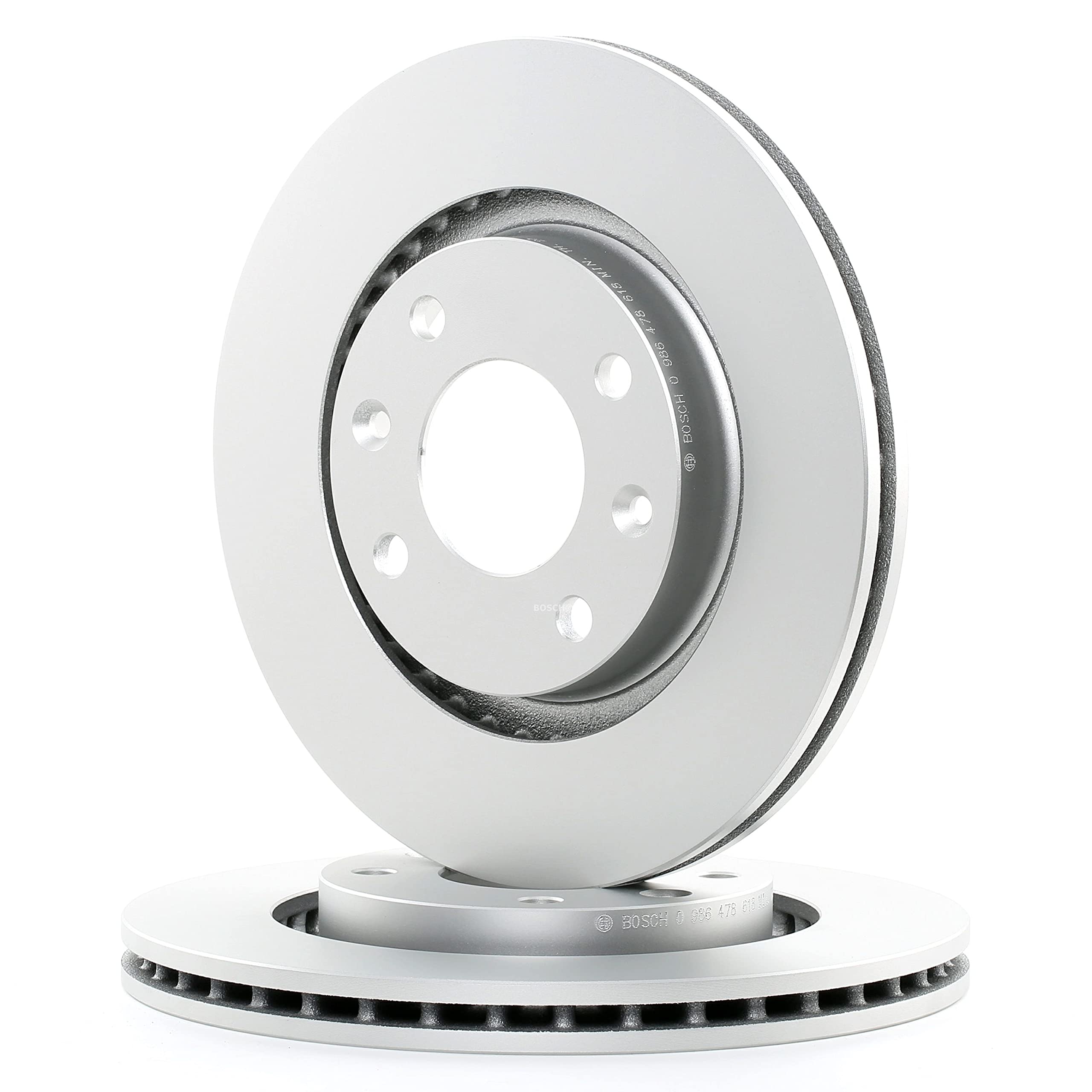 Bosch HCP Sistema frenante BD536 dischi freno 266 mm 2 pezzi ventilati