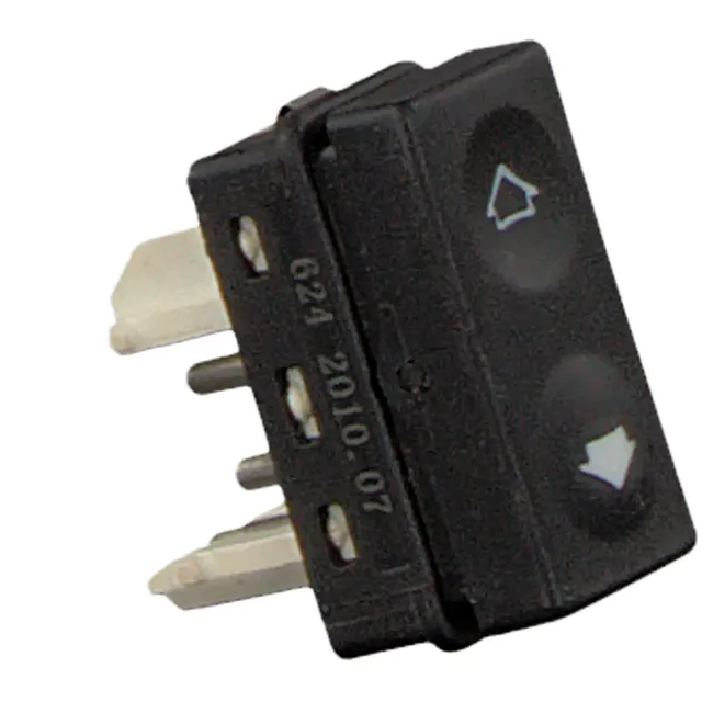 febi 21013 interruttore alzacristallo nero a bilanciere