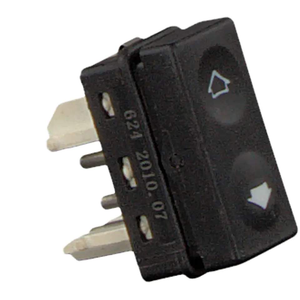 febi 21013 interruttore alzacristallo nero a bilanciere