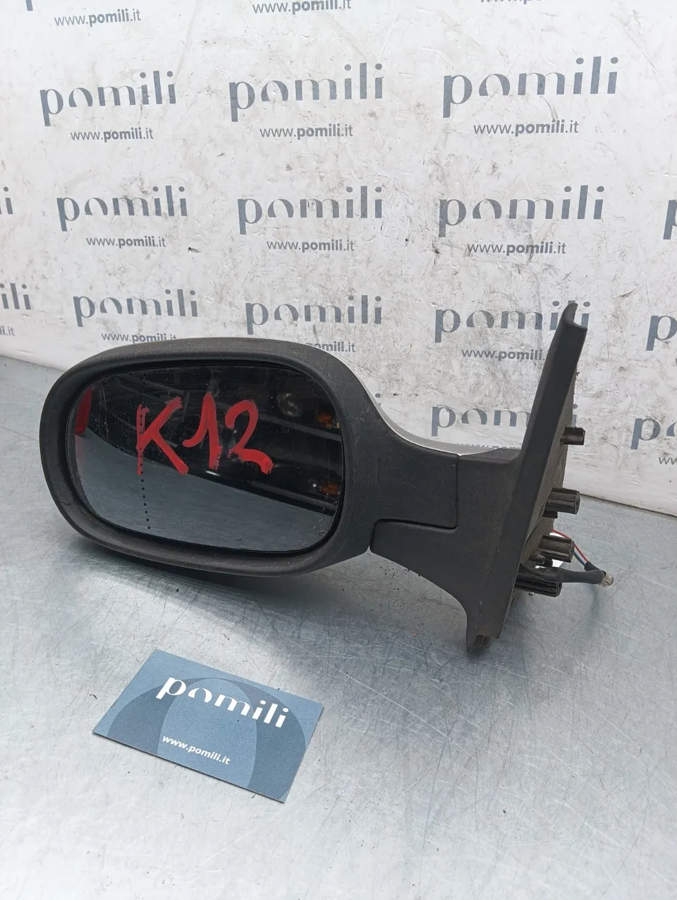 Pomili Cristalli Nissan Micra K12 011031 specchietto sinistro 3 pin usato