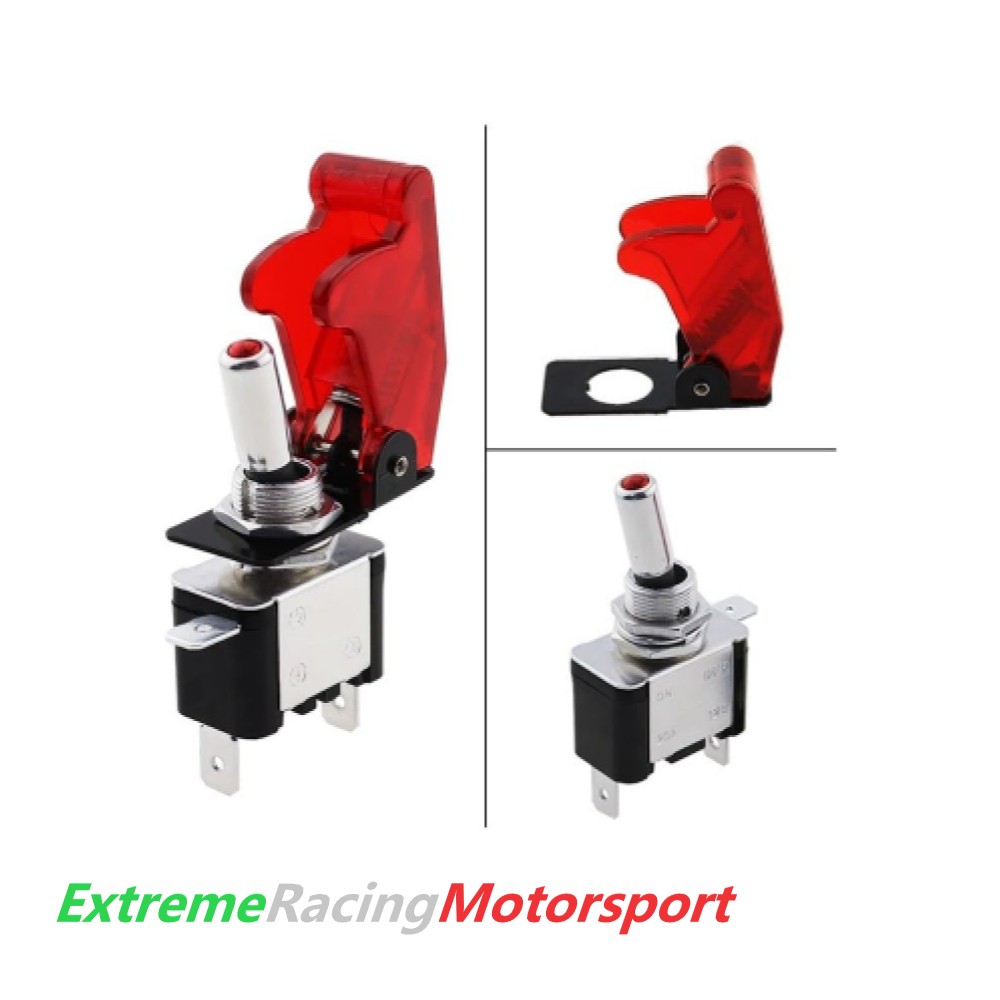 Xtreme Racing Accessori per Illuminazione LED Interruttore ON OFF rosso 12 V 20 A