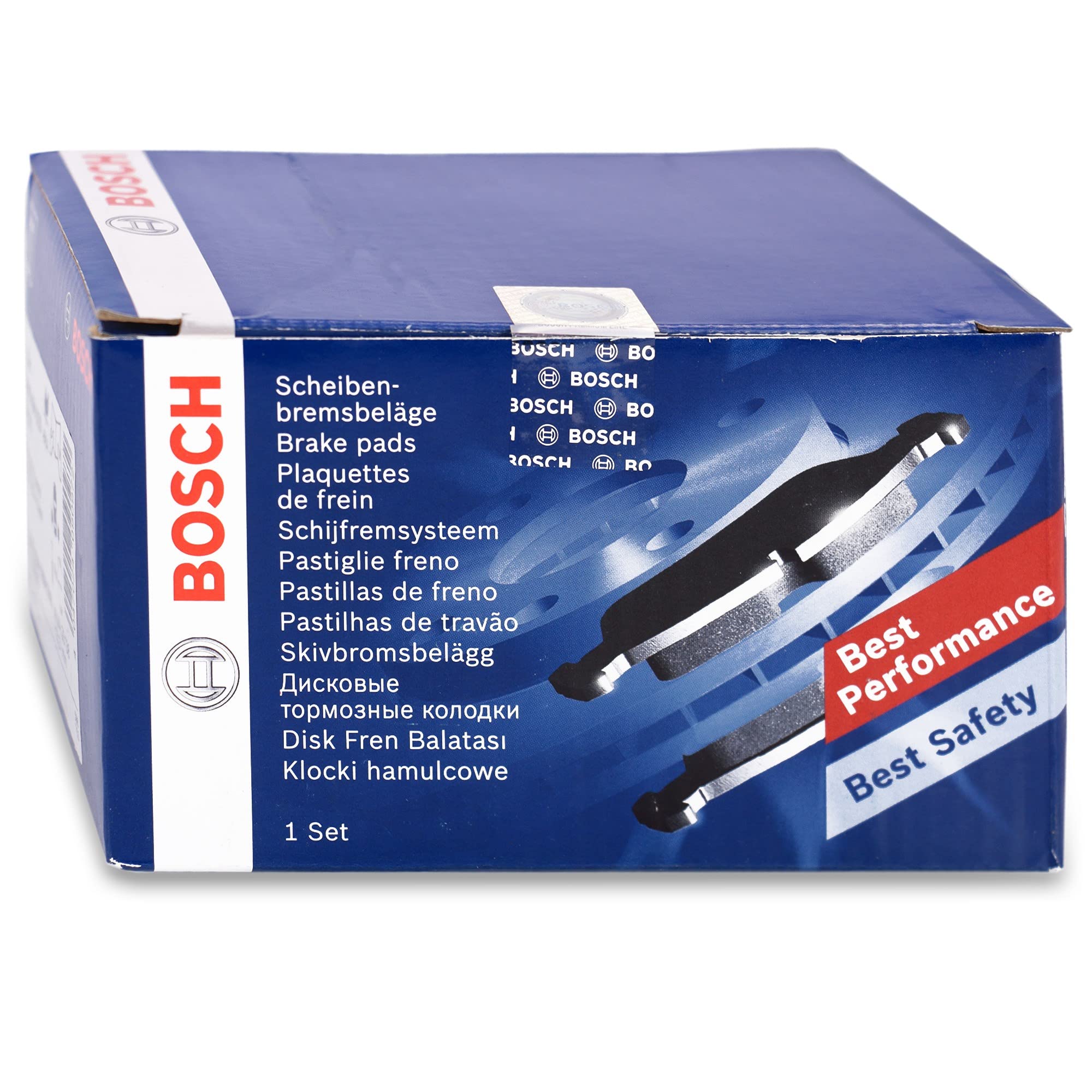 Bosch Sistema frenante 0986494660 Pastiglie freno 4 pezzi anteriori