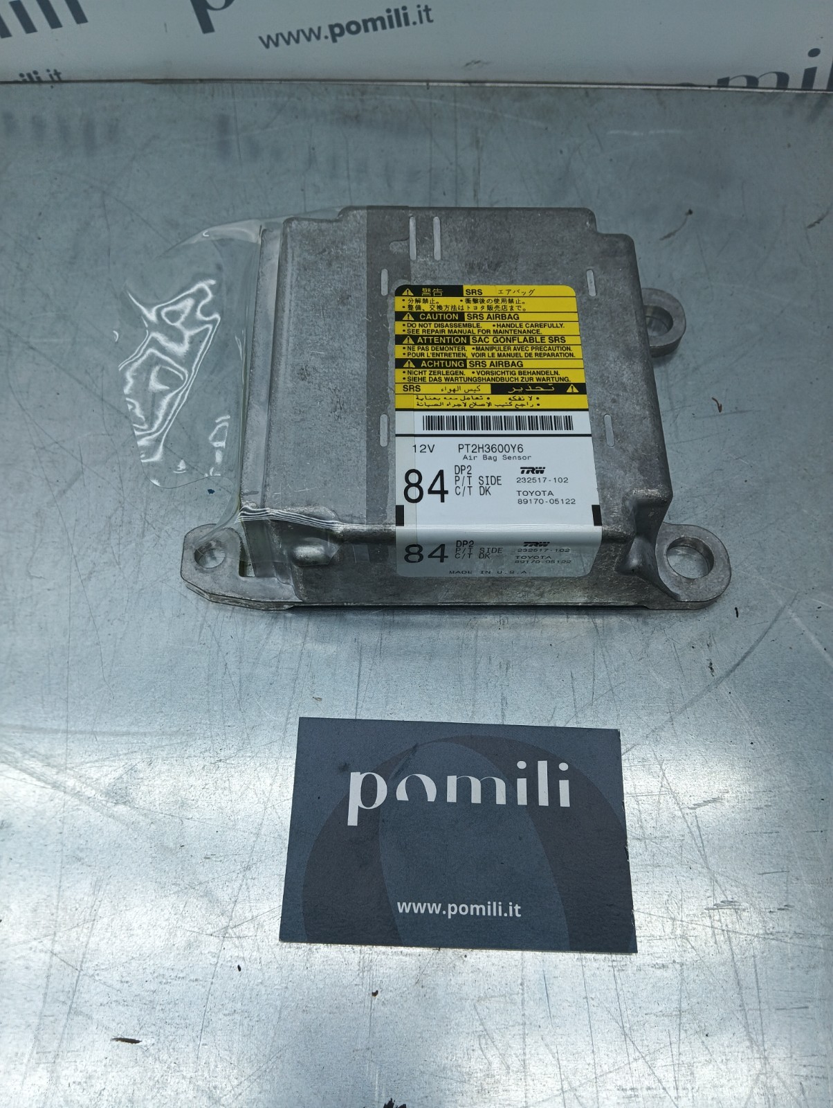 Pomili Dispositivi di sicurezza 04006-57205 centralina airbag