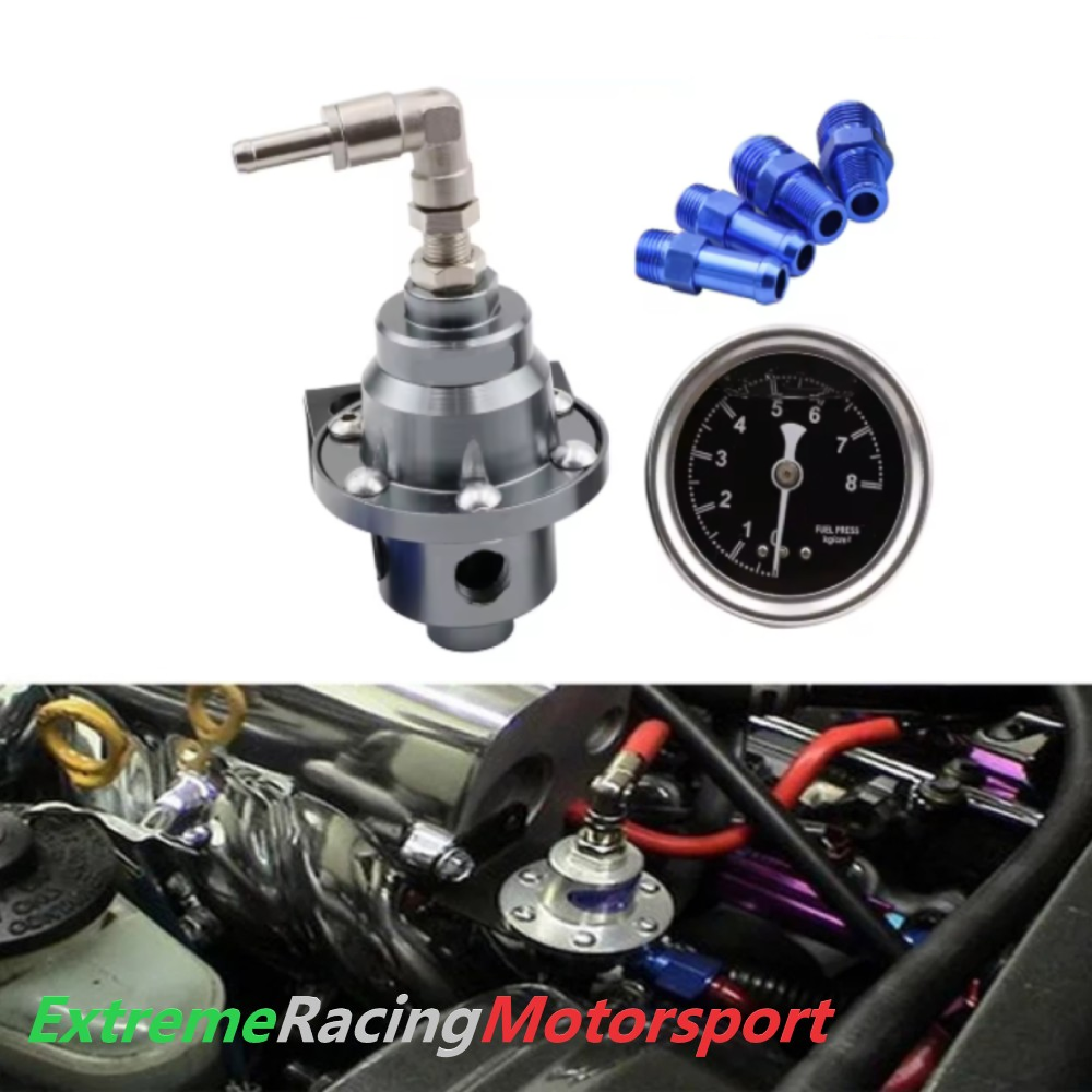 Xtreme Racing Impianto Carburante Regolatore Pressione Benzina TITANIUM