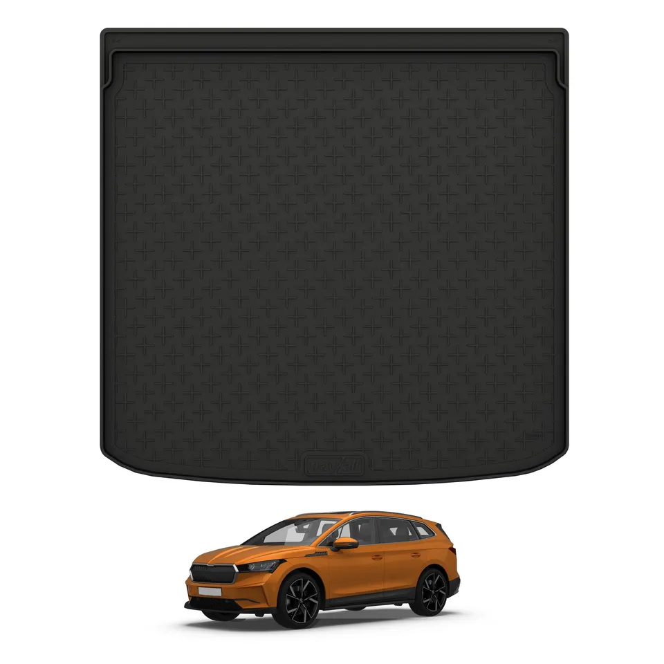 Travall Trunk Liners Skoda Enyaq Rubber Boot Liner vasca bagagliaio