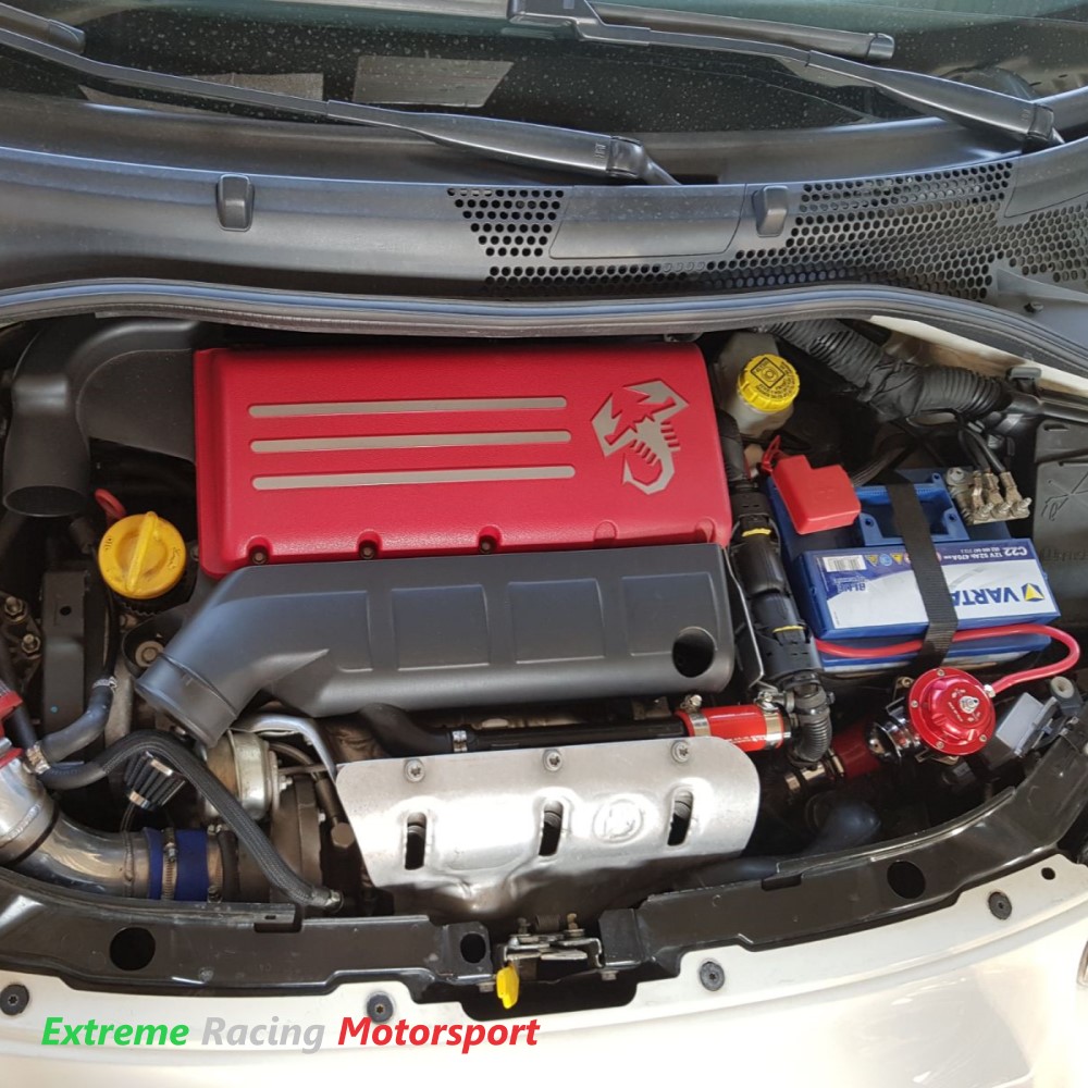 Xtreme Racing ERM RS Red valvola pop off Abarth 500 doppio pistone