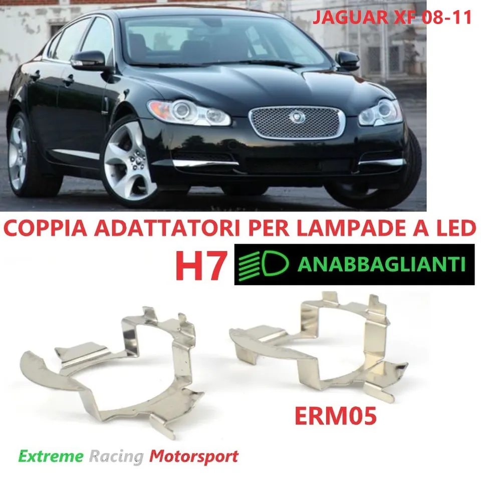 Xtreme Racing Accessori per Illuminazione LED ERM005 adattatori H7 Jaguar XF