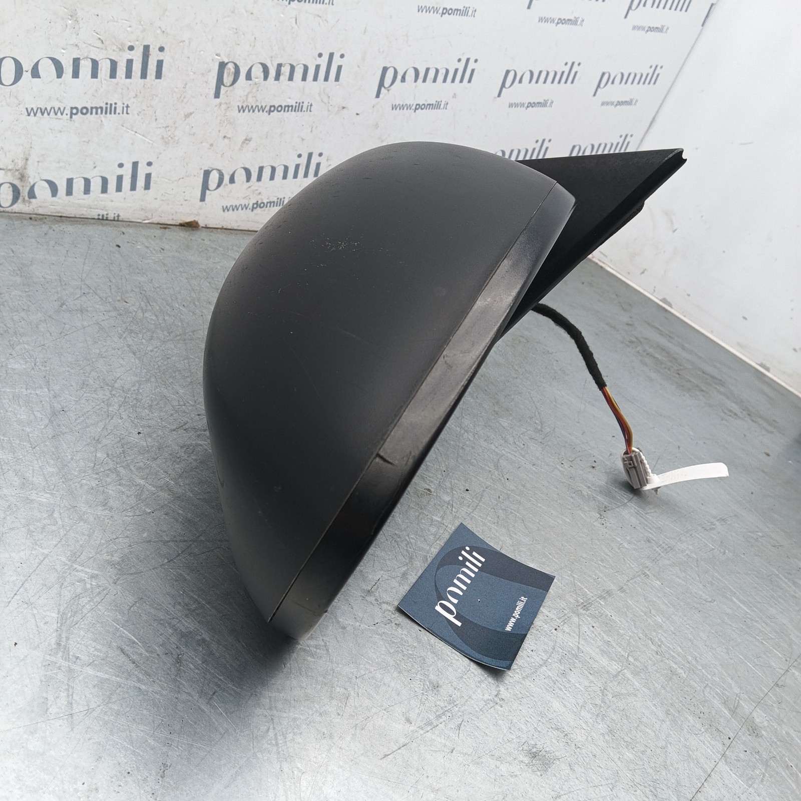 Pomili Cristalli Specchio retrovisore Nissan Qashqai I sinistro 7 pin usato