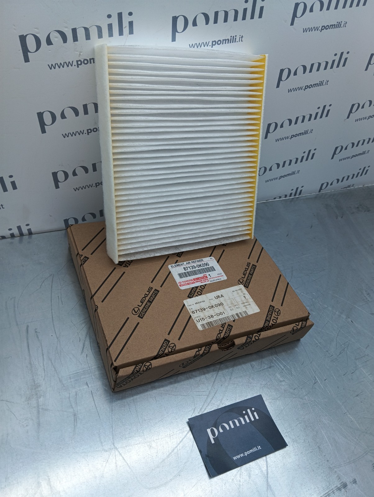 Pomili Climatizzazione Toyota Genuine Parts 87139-0K090 filtro abitacolo nuovo