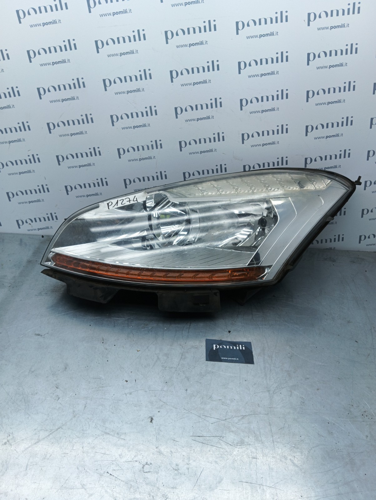 Pomili Fanaleria Citroen C4 Picasso faro anteriore destro 162981-00 usato