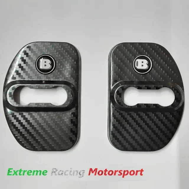 Xtreme Racing Decorazioni Auto e Adesivi Cornici Serrature Carbon Look Brabus