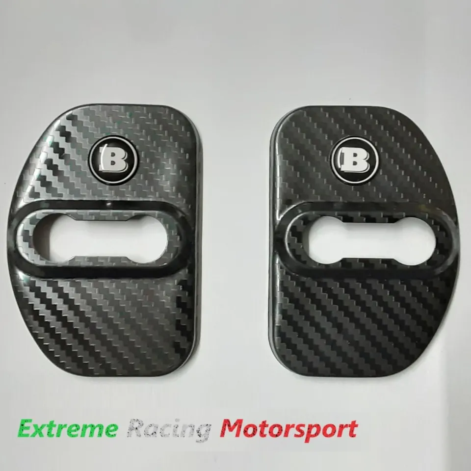 Xtreme Racing Decorazioni Auto e Adesivi Cornici Serrature Carbon Look Brabus