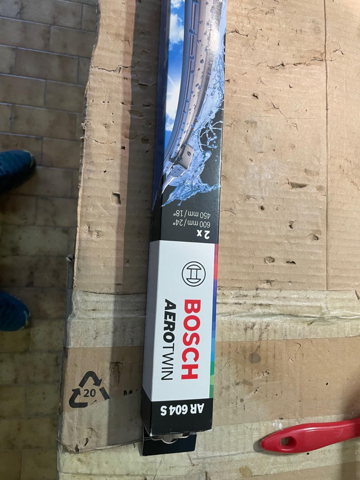Bosch Spazzole tergicristallo Aerotwin AR604S 600/450 mm anteriori