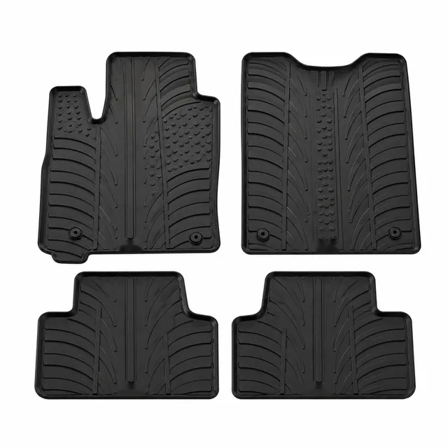 Travall Car Mats Vauxhall Meriva tappetino in gomma 2003-2010 su misura