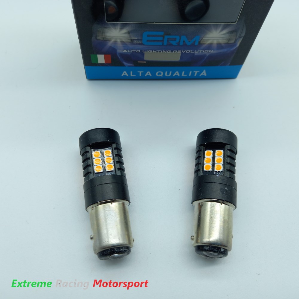 Xtreme Racing Lampadine LED 1157 BAY15D P21/5W rosse 12 V coppia