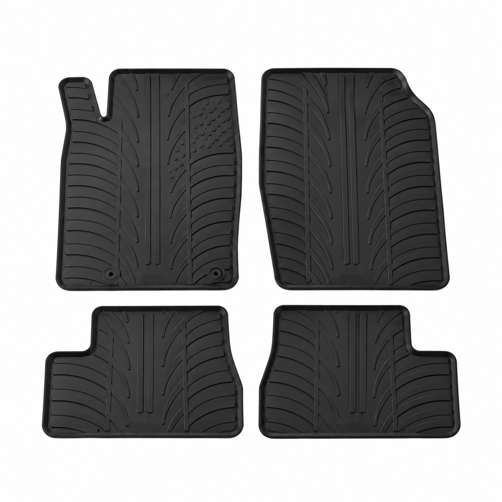 Travall Car Mats Peugeot 206 (1999-2012) tappetini in gomma