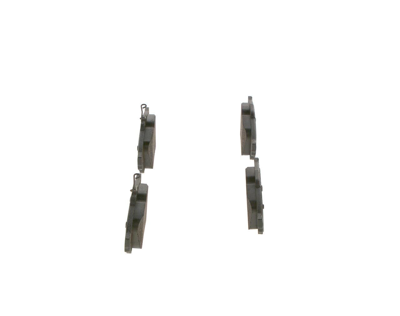 Bosch Sistema frenante BP1449 Pastiglie freno posteriori 4 pezzi senza rame