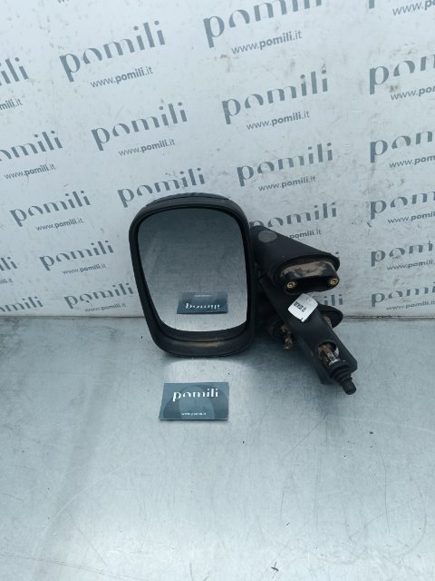 Pomili Cristalli Retrovisore est. regolaz. manuale SX FIAT DOBLO’ (3C) (07/05>12/11<) sinistro