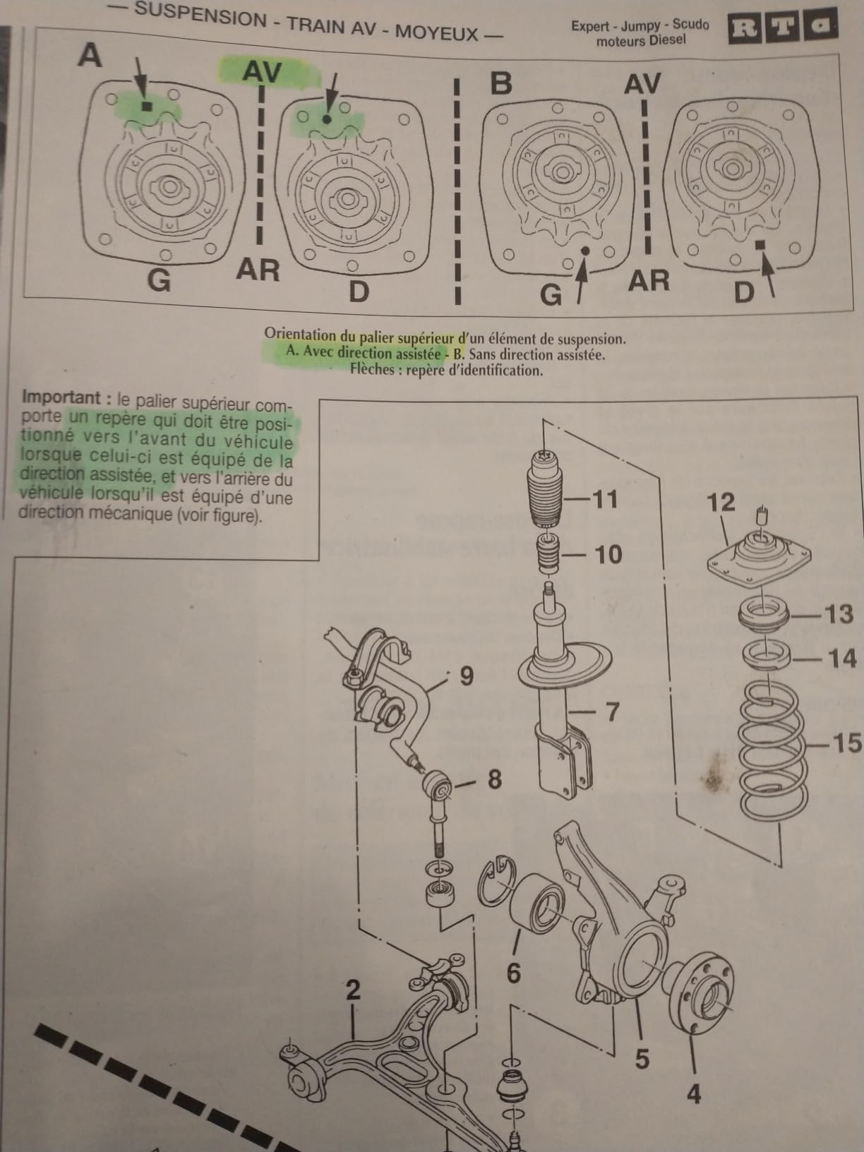 Bilstein Sterzo e sospensione FEBI BILSTEIN Supporto ammortizzatore a molla 11972 Vorderachse rechts con cuscinetto