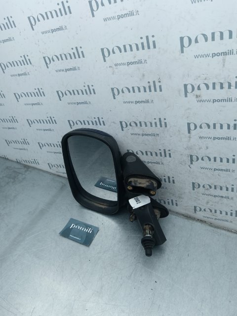 Pomili Cristalli Retrovisore est. regolaz. manuale SX FIAT DOBLO’ (3C) (07/05>12/11<) sinistro
