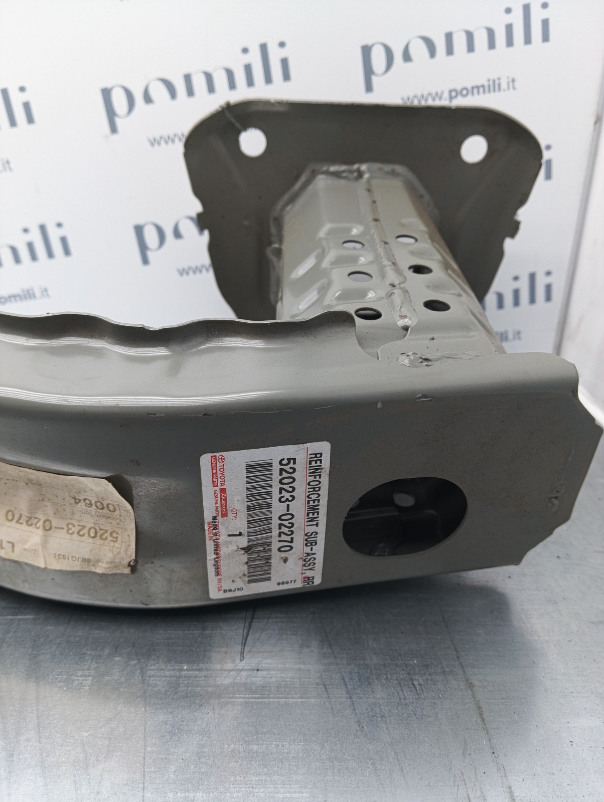 Pomili Paraurti posteriore Toyota Corolla rinforzo paraurti posteriore 52023-02270