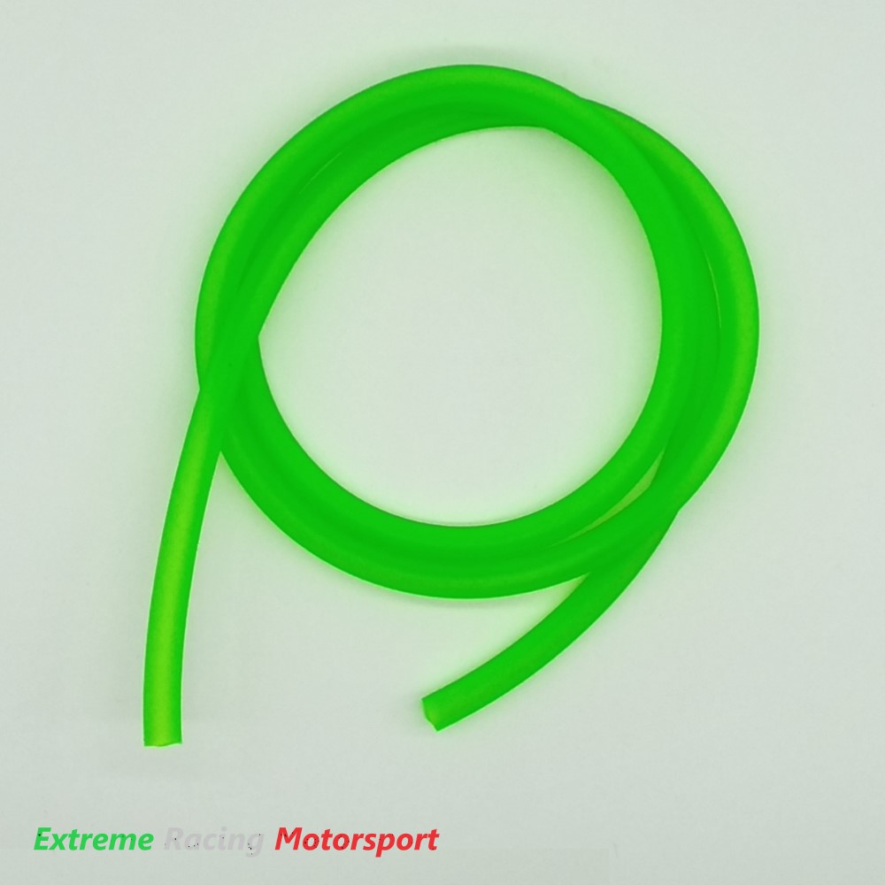Xtreme Racing tubo siliconico carburante 5×7 mm verde clear 1 m