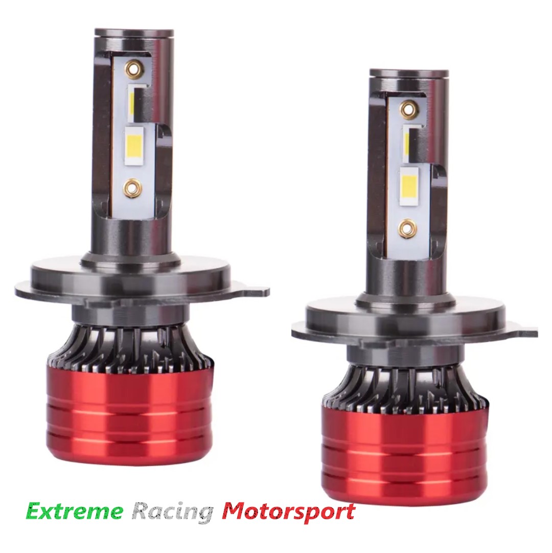 Xtreme Racing Lampadine LED ERM V13 H5 lampade LED 6000 K coppia 12 V