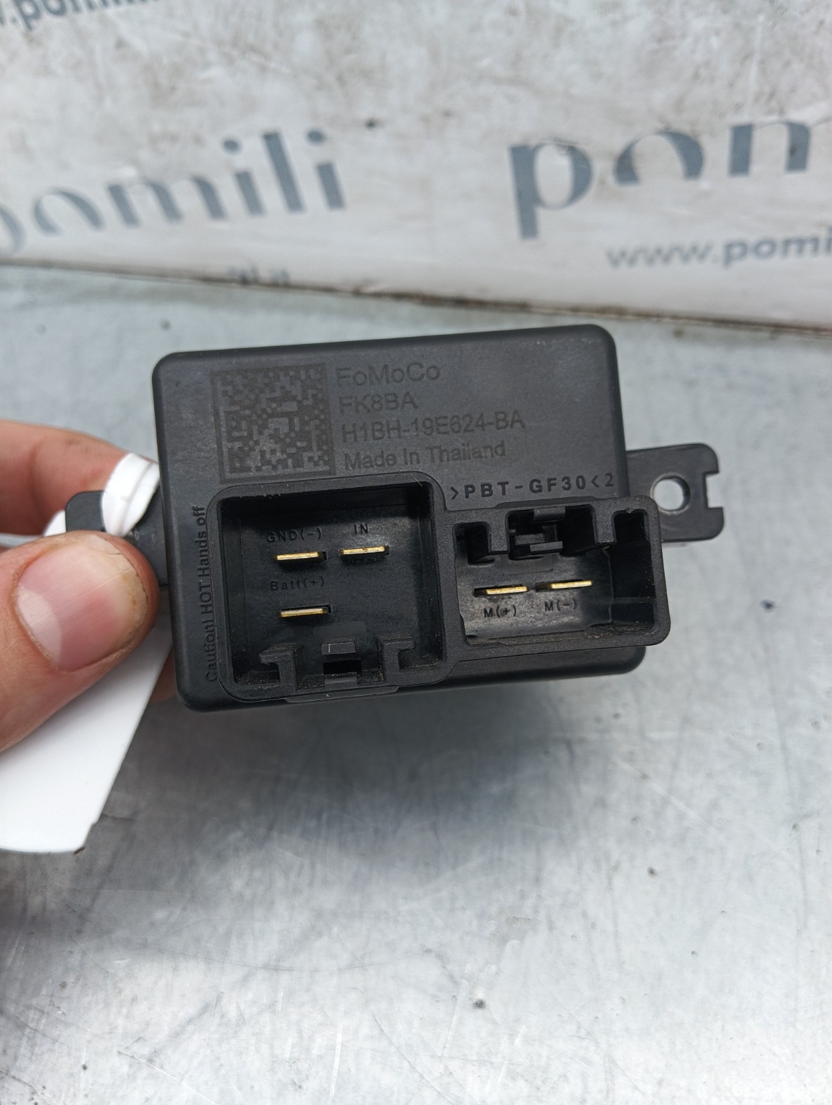 Pomili Motore e cambio con supporti H1BH-19E624-BA resistenza ventola Fiesta/Puma usata