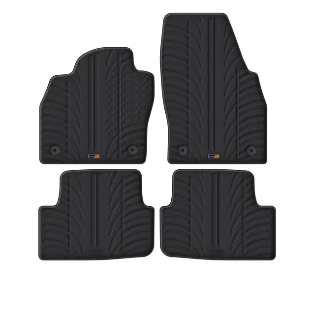 Travall Car Mats VW Polo (2017-2021) tappetini auto gomma