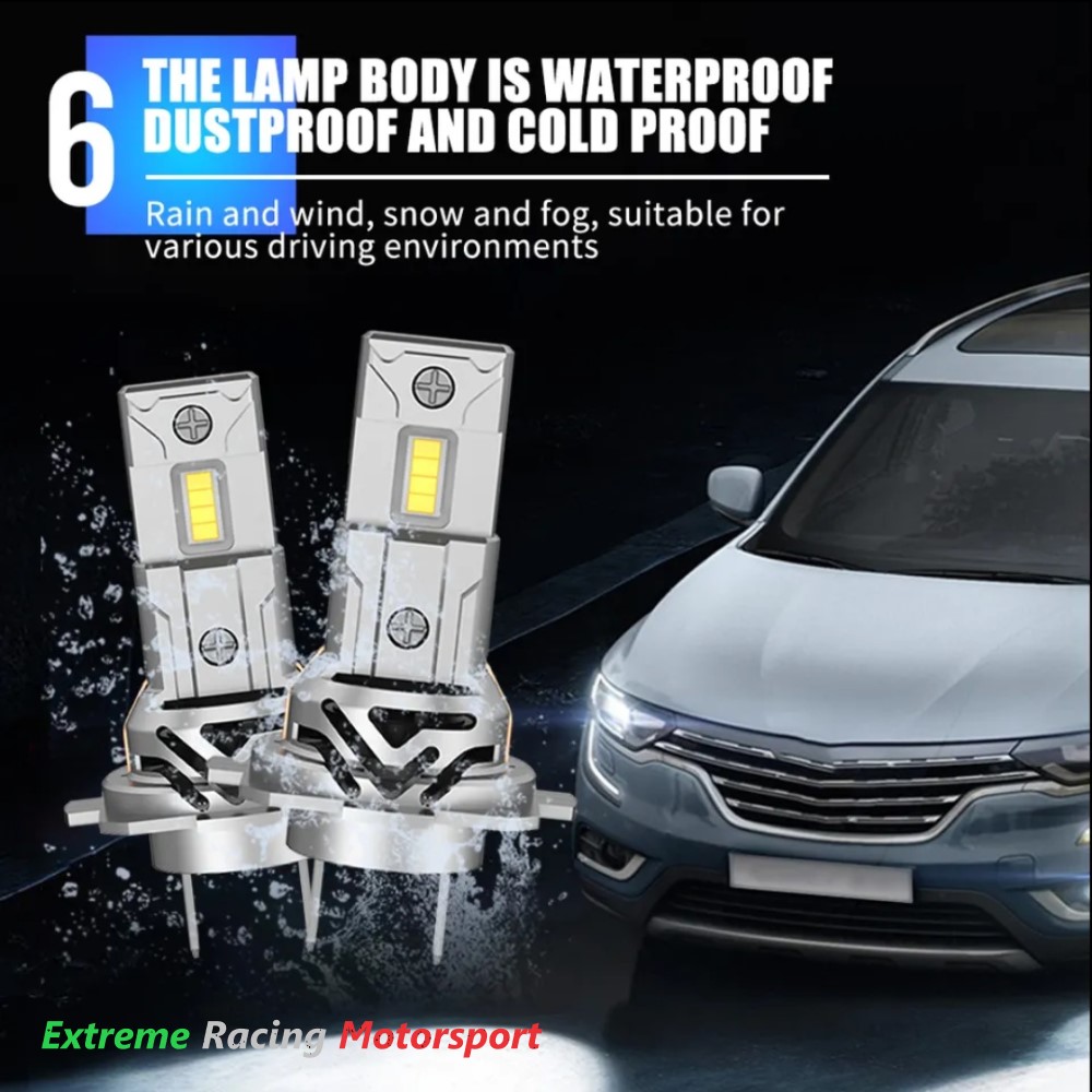 Xtreme Racing Lampadine LED ERM I16S H7 lampade Plug&Play 6500K 100W coppia CANBUS