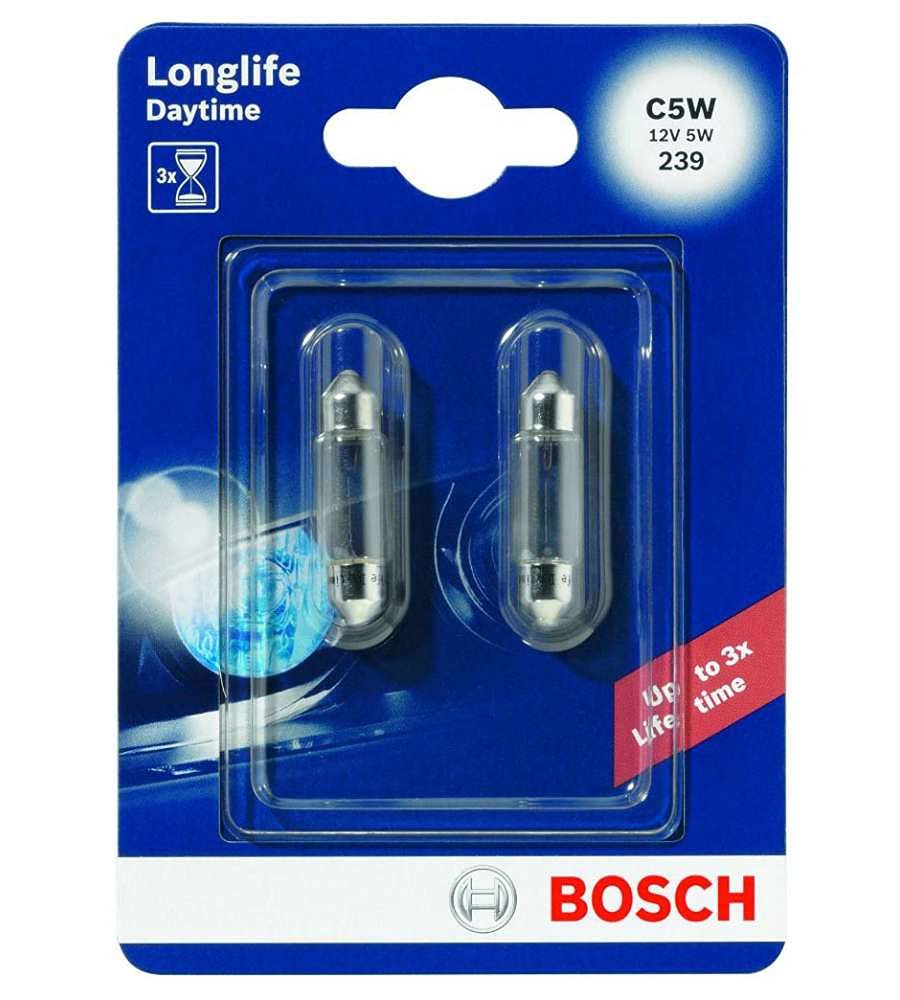 Bosch Longlife Daytime 1987301060 lampadina C5W 12 V lunga durata