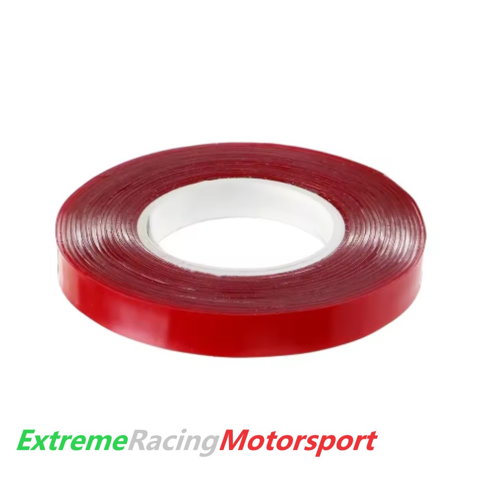 Xtreme Racing Decorazioni Auto e Adesivi Nastro Biadesivo Trasparente 3 m x 10 mm Acrilico
