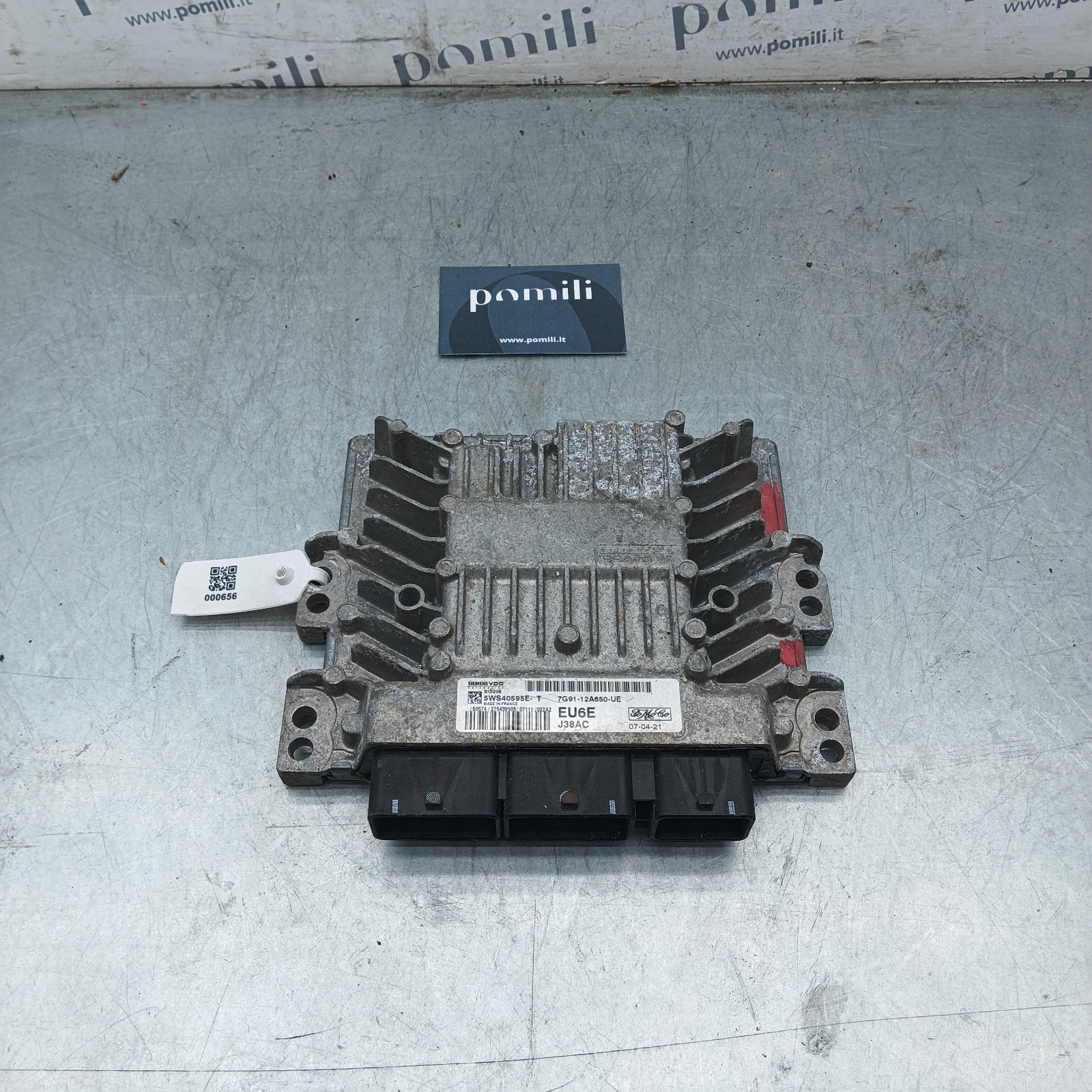Pomili Centralina elettronica motore Ford Mondeo IV 5WS40595E-T ECU usata