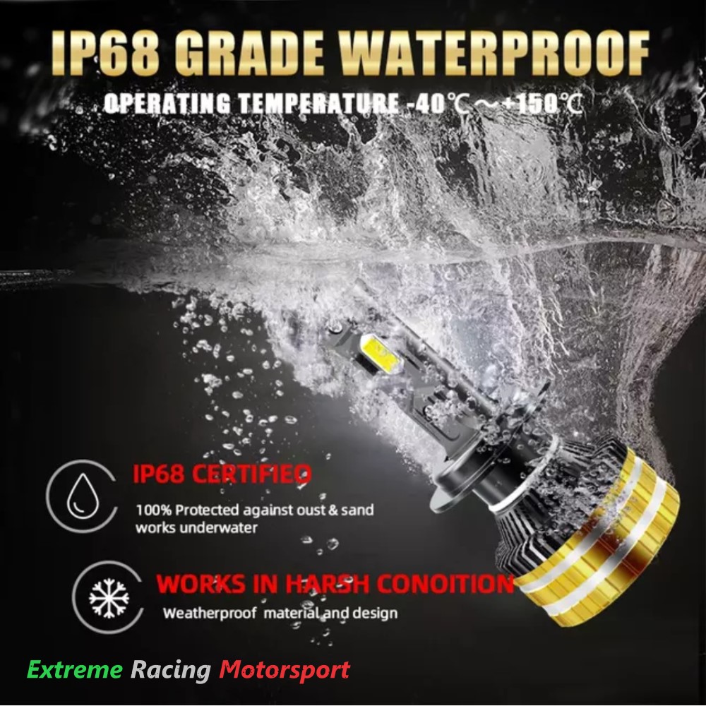 Xtreme Racing Lampadine LED V88S Xtreme Vision H4 coppia 6000 K