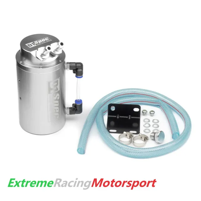 Xtreme Racing RVO Silver serbatoio recupero vapori olio 8 x 16 cm alluminio