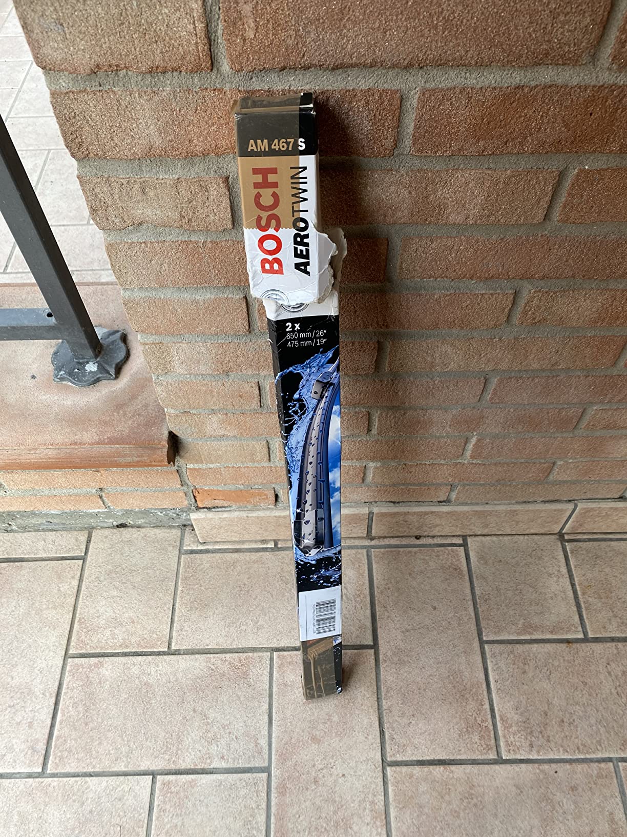 Bosch Spazzole tergicristallo Aerotwin Multi-Clip AM467S anteriori 2 pezzi flat blade