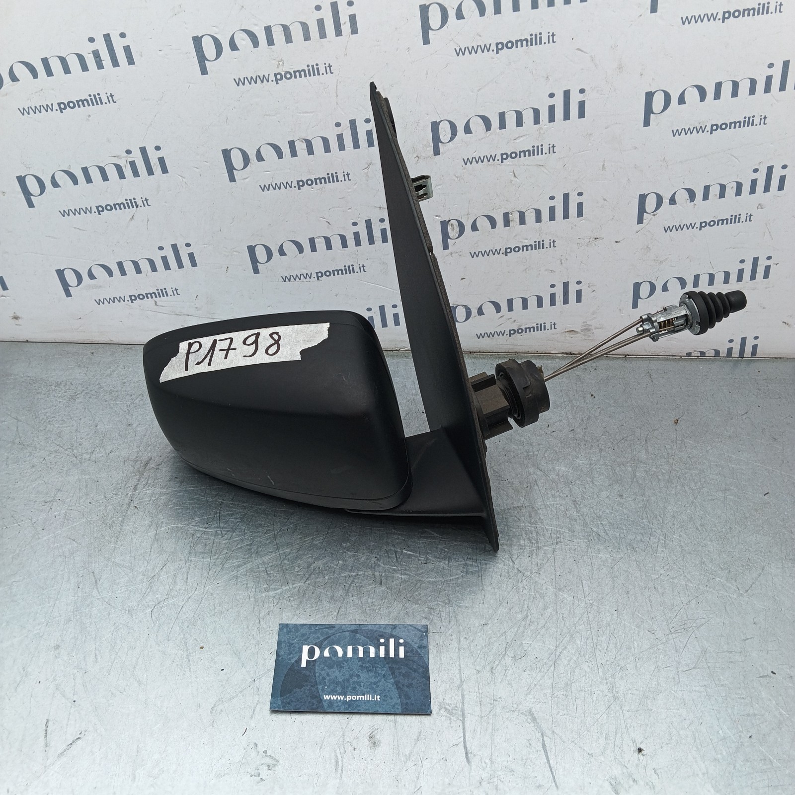 Pomili Cristalli Fiat Panda 169 specchietto retrovisore destro 01704662800 usato