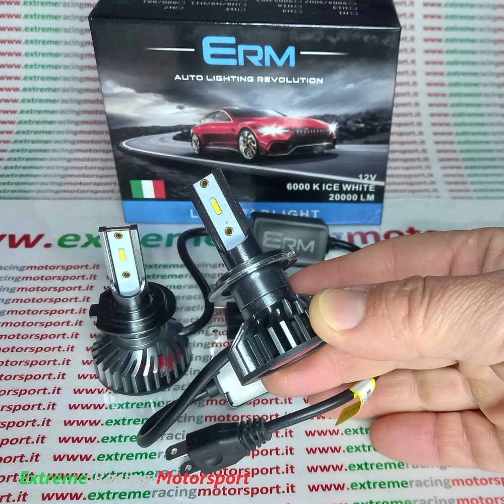 Xtreme Racing Lampadine LED ERM 20K H7 coppia 6000 K CANBUS