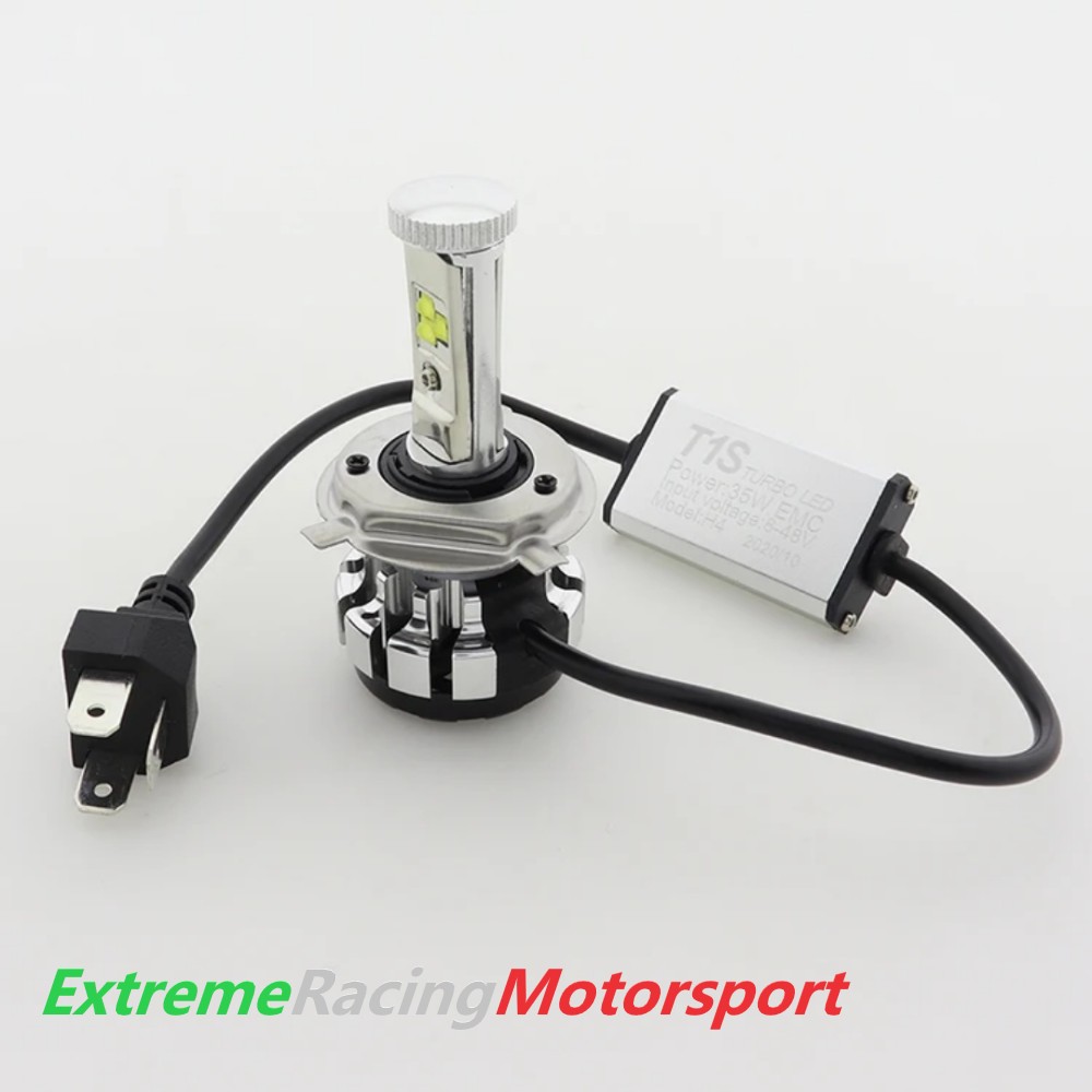 Xtreme Racing Lampadine LED Lampade ERM Turbo T1S H5 R2 6000K 2 pezzi