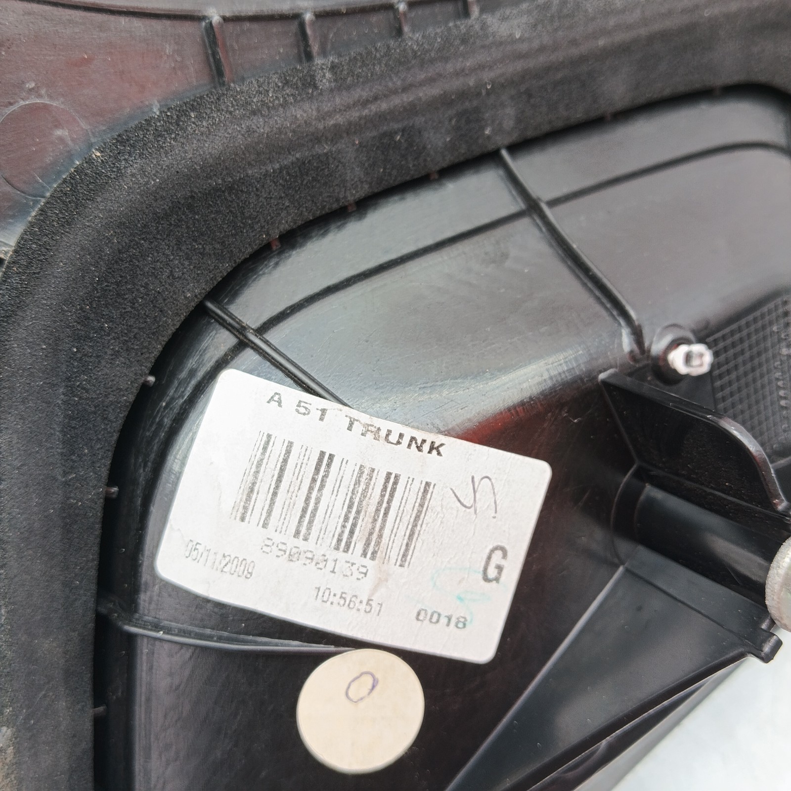 Pomili Fanaleria Citroën C3 II fanale posteriore sinistro usato