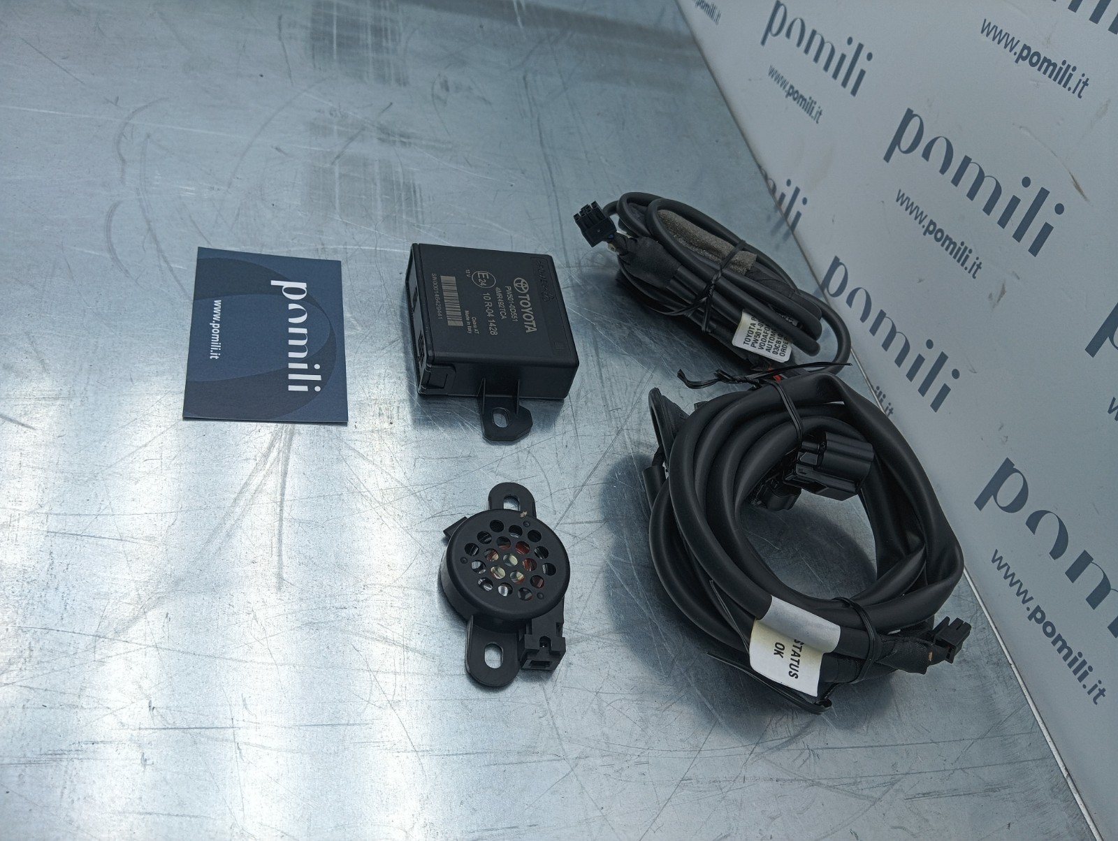 Pomili Elettronica/batteria ibride Toyota AYGO Kit completo sensore di parcheggio PW501-0D000