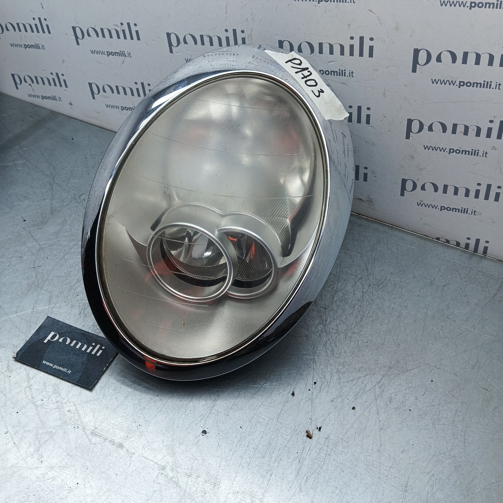 Pomili Fanaleria Mini One/Cooper faro anteriore sinistro 6961346 usato
